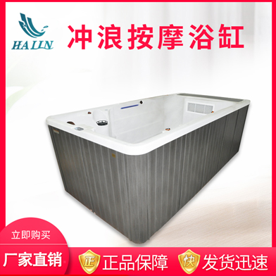 溫泉泳池循環水處理設備：沖浪按摩泳池浴缸